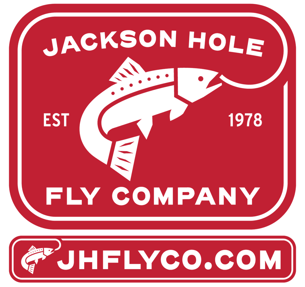 JHFLYCO Main Logo Sticker Sheet - 4.25"X 4" - merchandise, stickers | Jackson Hole Fly Company