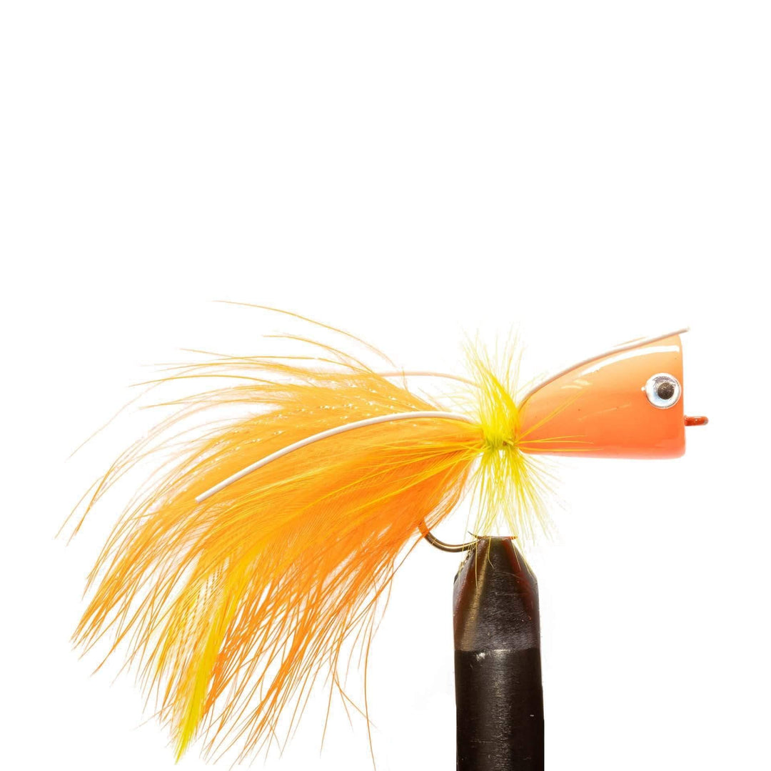 Flame Orange/ Yellow Popper Legs - | Jackson Hole Fly Company
