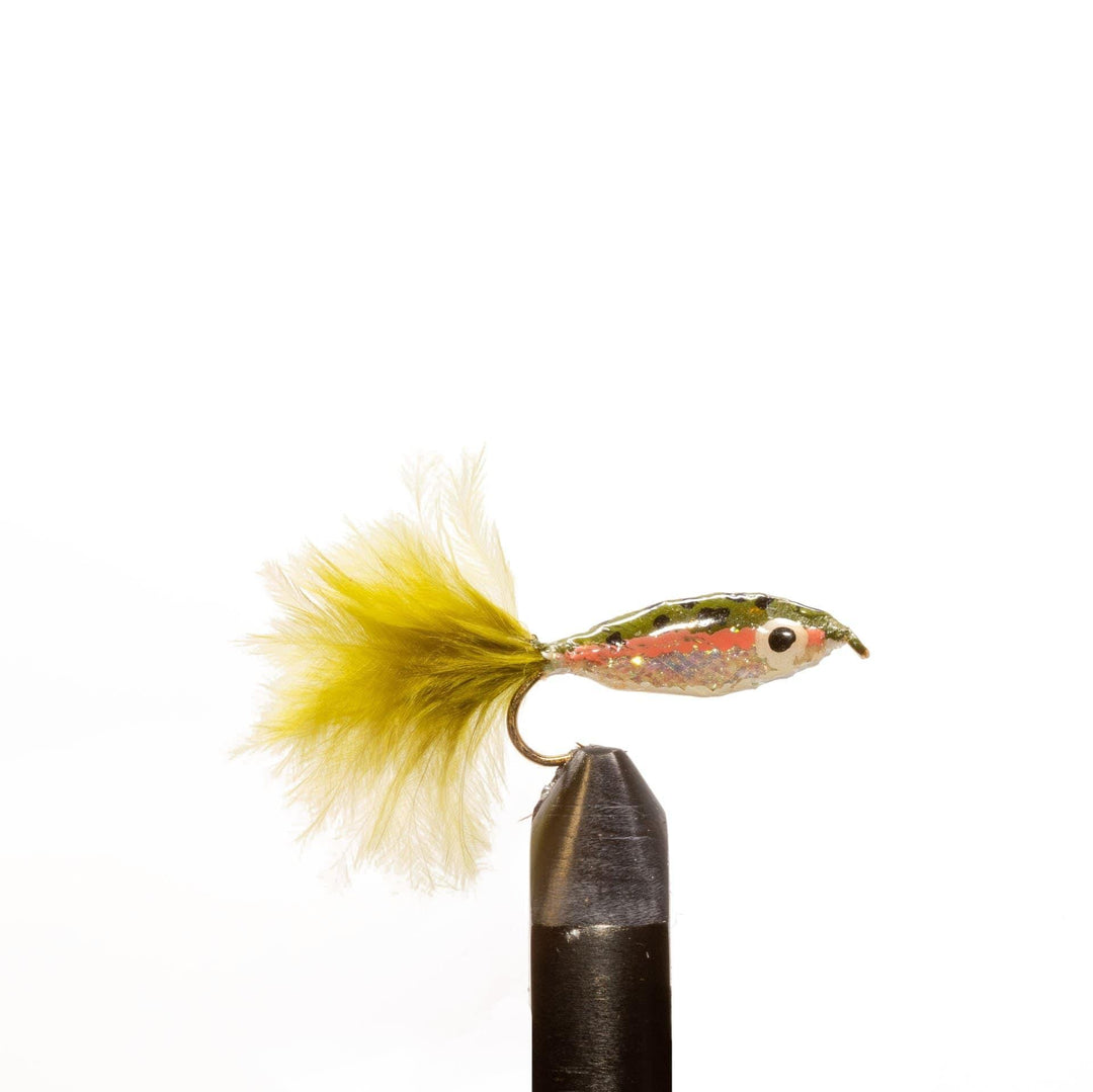 fish nut super flash mylar lures LUCKY CRAFT FlashMinnow 110 Ghost Series Saltwater Fishing Lures, Jerkbait for Halibut and Bass Fish, Slow Suspending 12 ft, Surf Fishing Gear and Tackle Box Accessories, 603 Banana Candy : Sports & Outdoors reel really fast and hang on Lucky Craft Flash Minnow 130